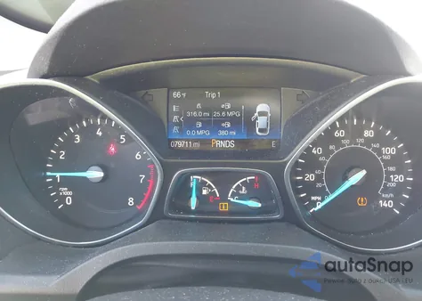 2017 Ford Escape S из США, поврежденный, VIN 1FMCU0F78HUE37511